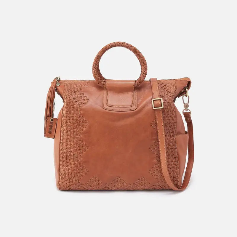 Sheila Large Satchel- Harvest Wheat