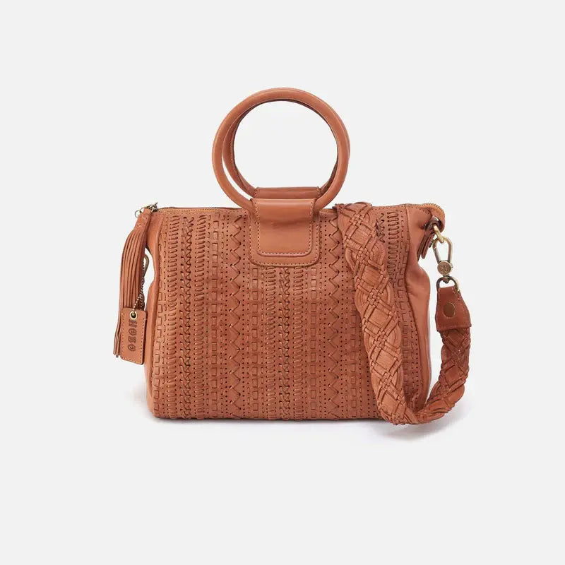Sheila Medium Satchel-Harvest Wheat